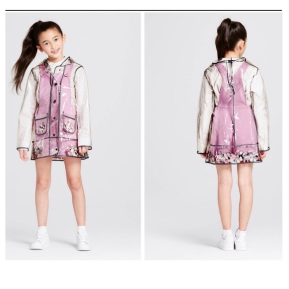 target rain jacket girl